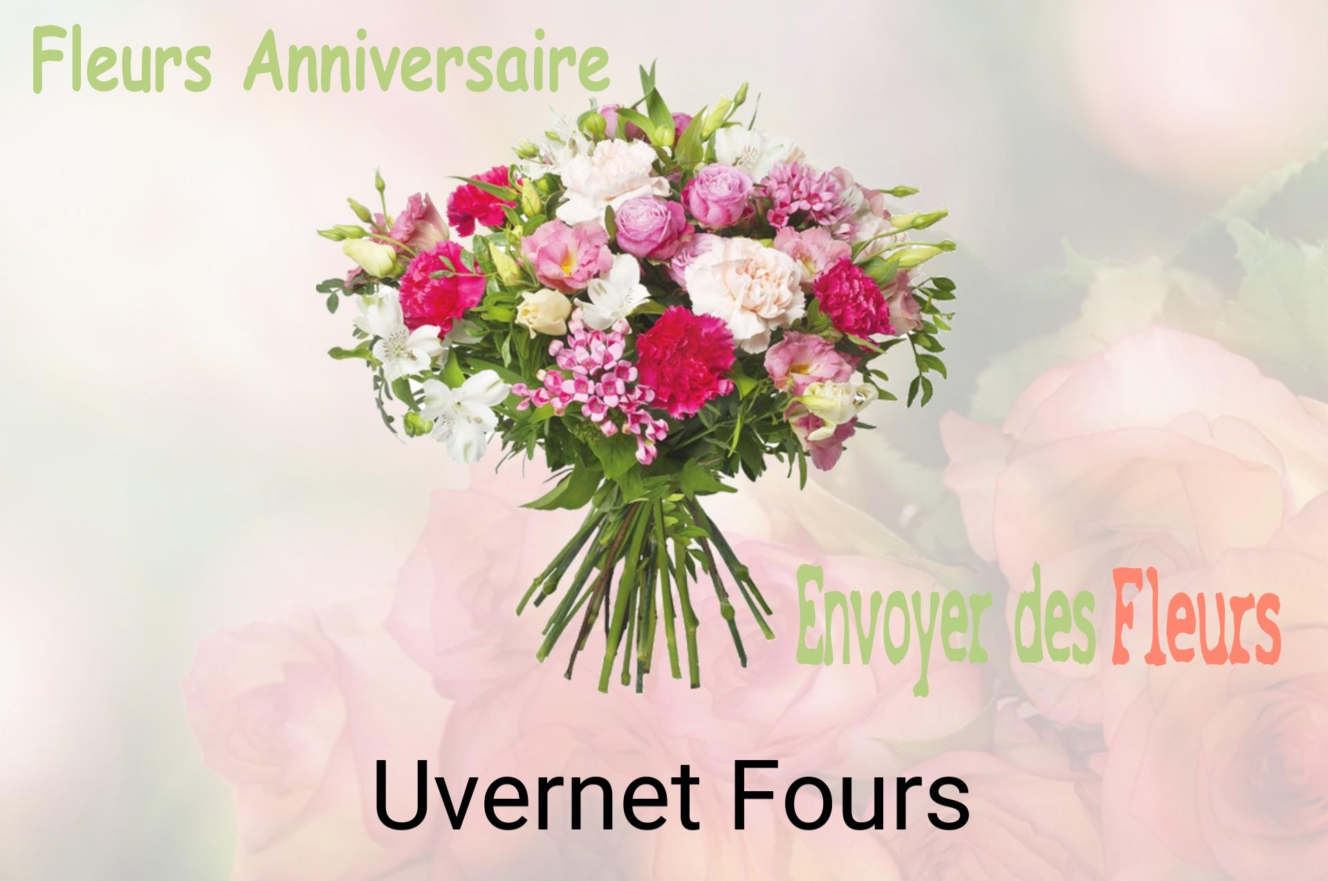 Bouquet de fleurs d’anniversaire livré à Uvernet-Fours